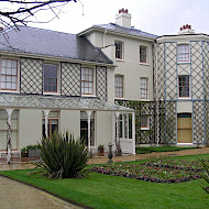 Charles Darwin's House, Down House, Downe Kent. 2006. Exterior Decorative Schemes Researched by Crick-Smith.  Client: English Heritage. Image Courtesy of English Heritage